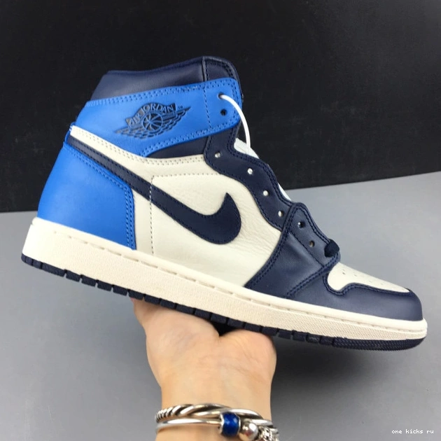 Rep Onekick OG Obsidian 555088-140 Retro High Jordan 1 Air 0628